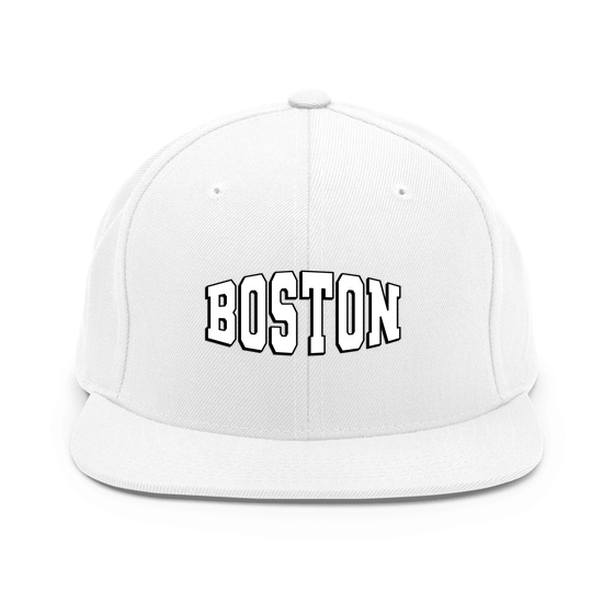 Boston Cap with Varsity1 design (Weiß)