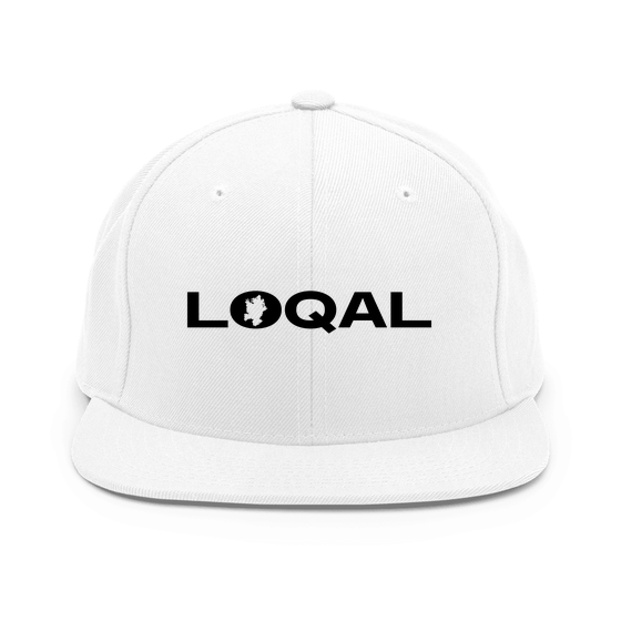 Charlotte Cap with Loqal Boundary design (Weiß)