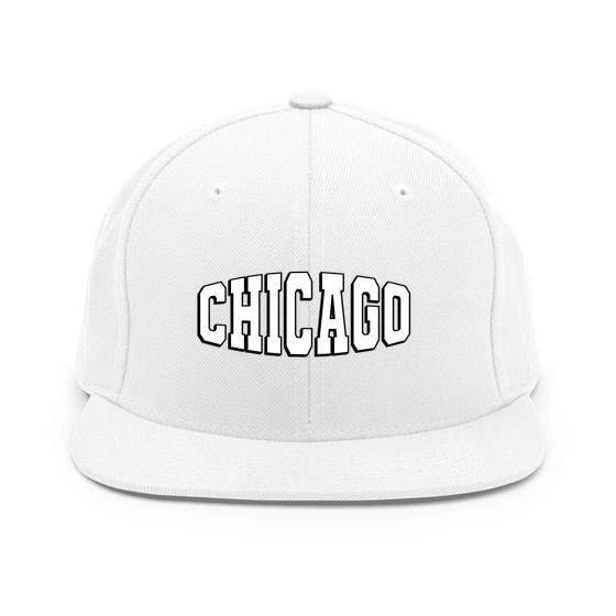 Chicago Cap with Varsity1 design (Weiß)