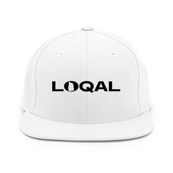 Minneapolis Cap with Loqal Boundary design (Weiß)