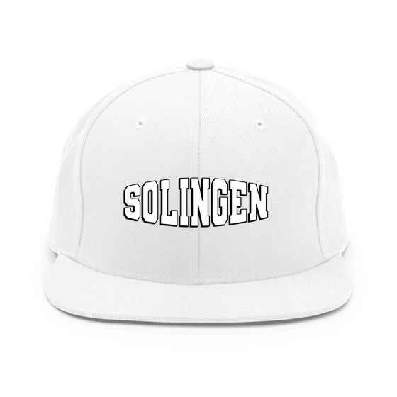 Solingen Cap mit Varsity1-Design (Weiß)