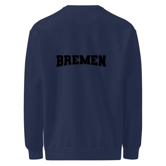 Bremen Sweatshirt mit Varsity17-Design (True Navy)