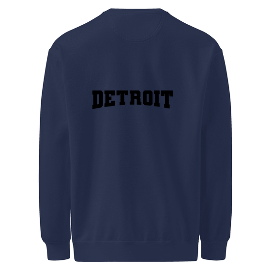 Detroit Sweatshirt with Varsity17 design (True Navy)
