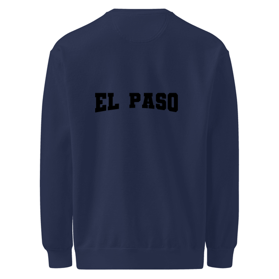 El Paso Sweatshirt with Varsity17 design (True Navy) – Produktansicht