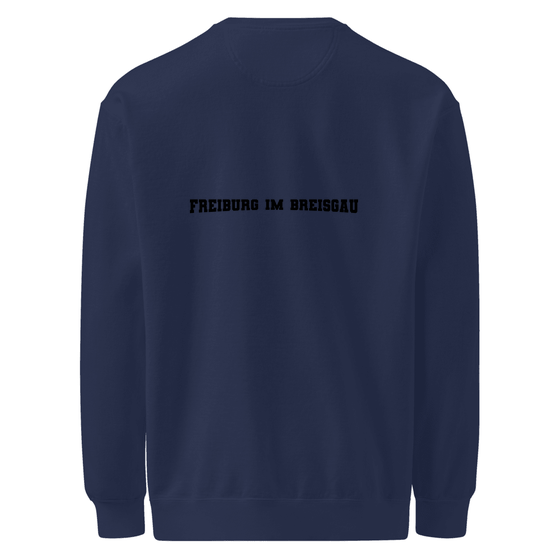 Freiburg im Breisgau Sweatshirt mit Varsity17-Design (True Navy)