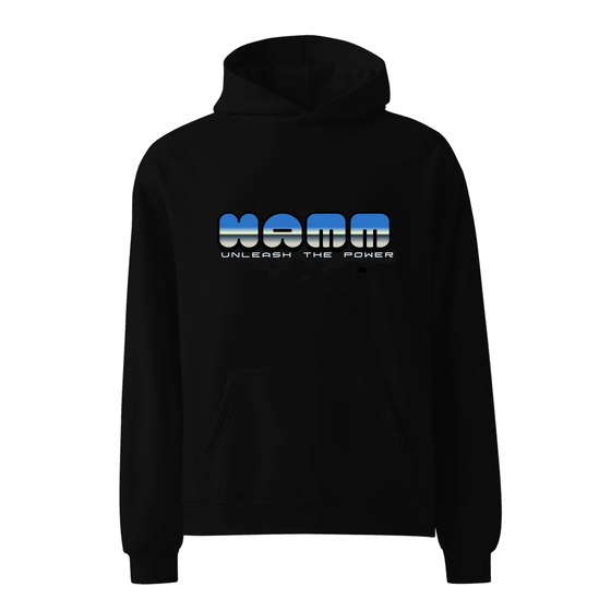 Hamm Hoodie mit Atom-Design (Schwarz)