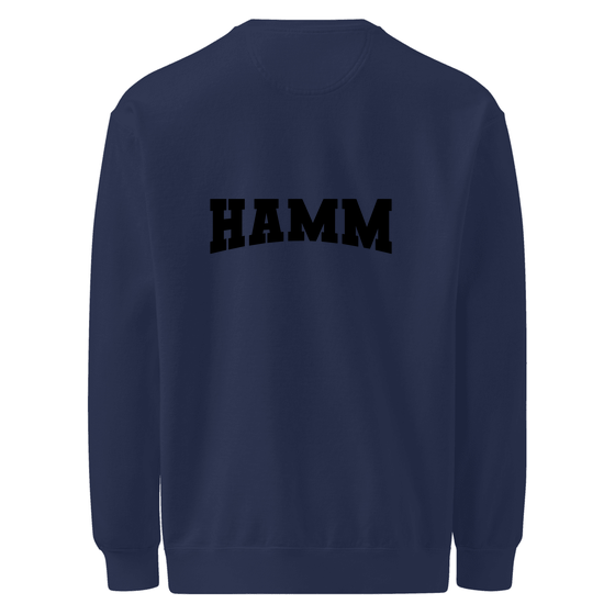 Hamm Sweatshirt mit Varsity17-Design (True Navy)