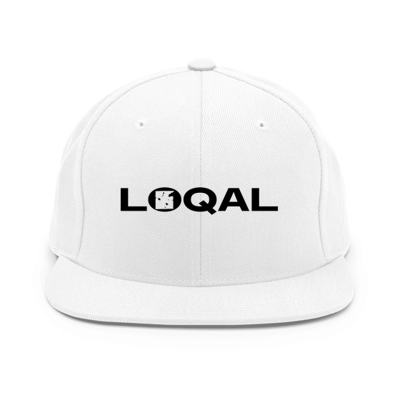 Indianapolis Cap with Loqal Boundary design (White) – Produktansicht