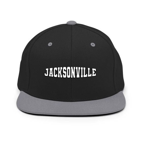 Jacksonville Cap with Varsity1 design (Black/ Silver) – Produktansicht