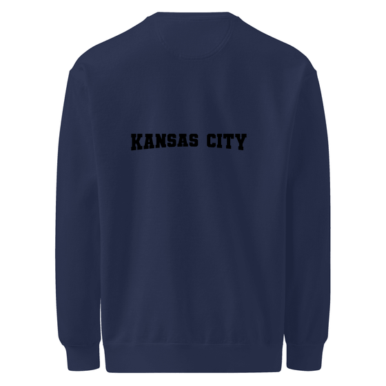 Kansas City Sweatshirt with Varsity17 design (True Navy)