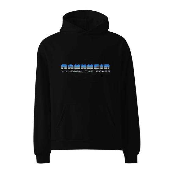 Mannheim Hoodie mit Atom-Design (Schwarz)