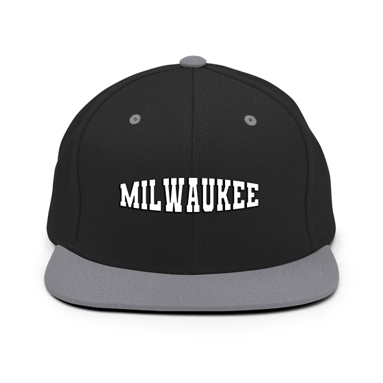 Milwaukee Cap with Varsity1 design (Black/ Silver)
