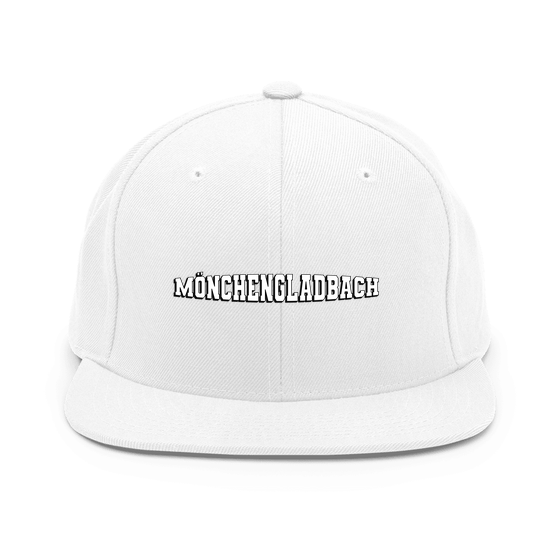 Mönchengladbach Cap mit Varsity1-Design (Weiß) – Produktansicht