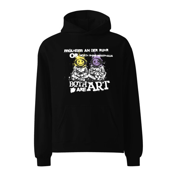 Mülheim an der Ruhr Hoodie mit Art-Design (Schwarz)