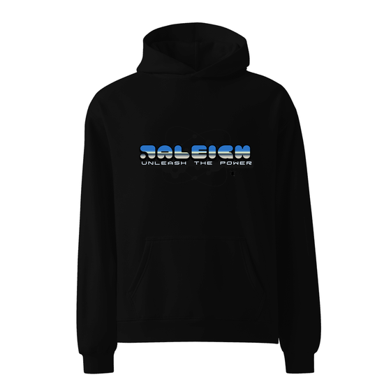 Raleigh Hoodie with Atom design (Black)