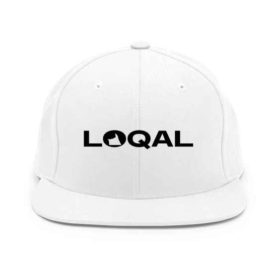 San Francisco Cap with Loqal Boundary design (White) – Produktansicht