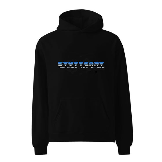 Stuttgart Hoodie mit Atom-Design (Schwarz)