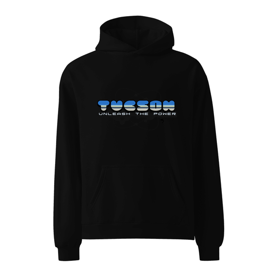 Tucson Hoodie with Atom design (Black)