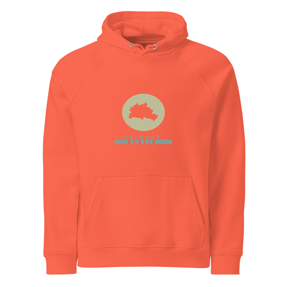 Unisex Bio-Raglan-Hoodie für Berlin