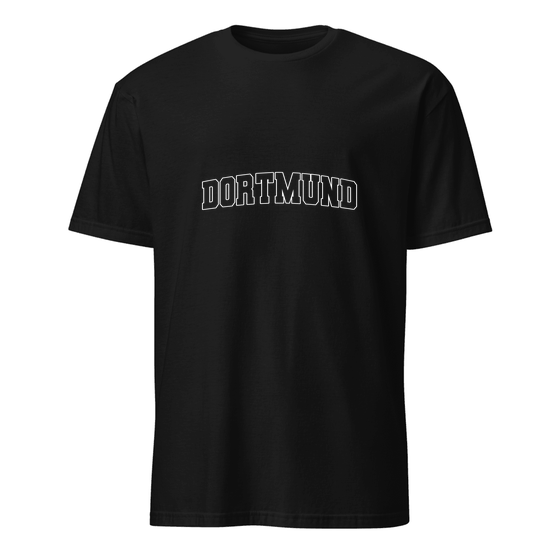 Kurzärmeliges Unisex-T-Shirt für Dortmund