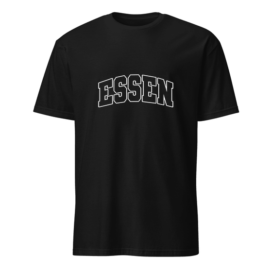 Kurzärmeliges Unisex-T-Shirt für Essen